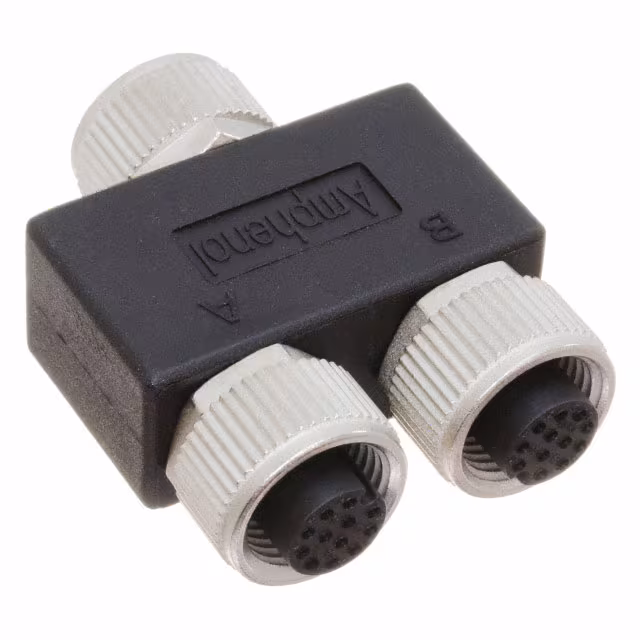 YA-A12F-A12F-A12F-01 Amphenol LTW  Rundsteckverbinderadapter